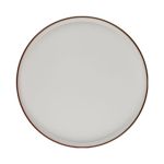 Porser Modest Brown Düz Tabak 28 cm