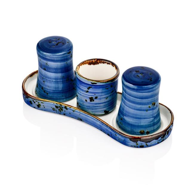 Enıgma Gastro Tuzluk Biberlik Kürdanlık Seti