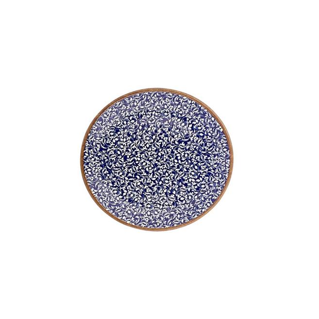 Edera Cobalt Zest 17 Cm Düz Tabak