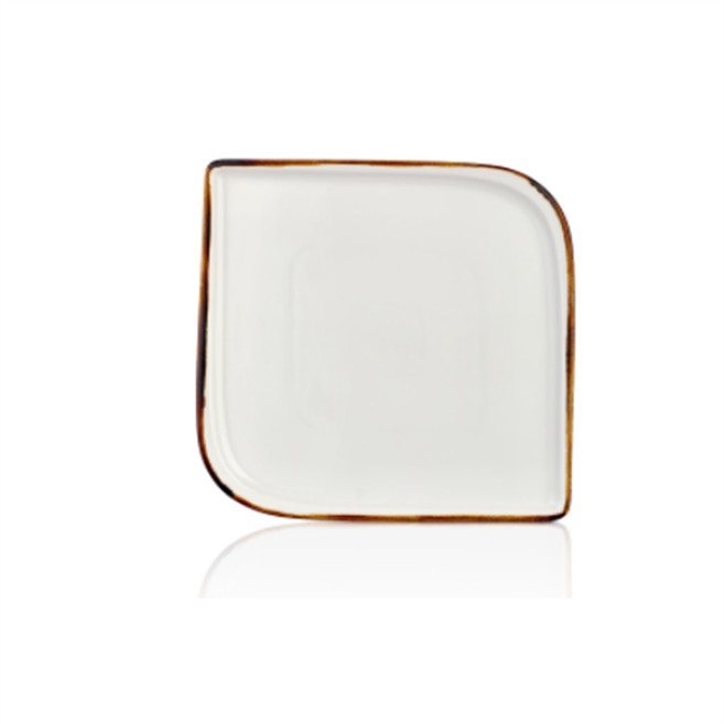 Gleam Arel 25 Cm Kare Tabak 19*19 Cm