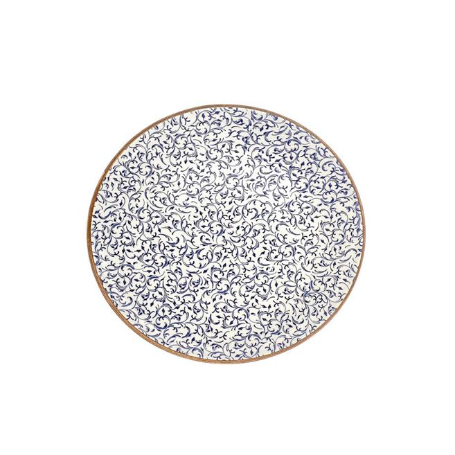 Edera Açık Zest 19 Cm Düz Tabak