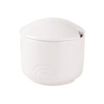 Porselen Halley Beyaz Kapaklı Hardallık 