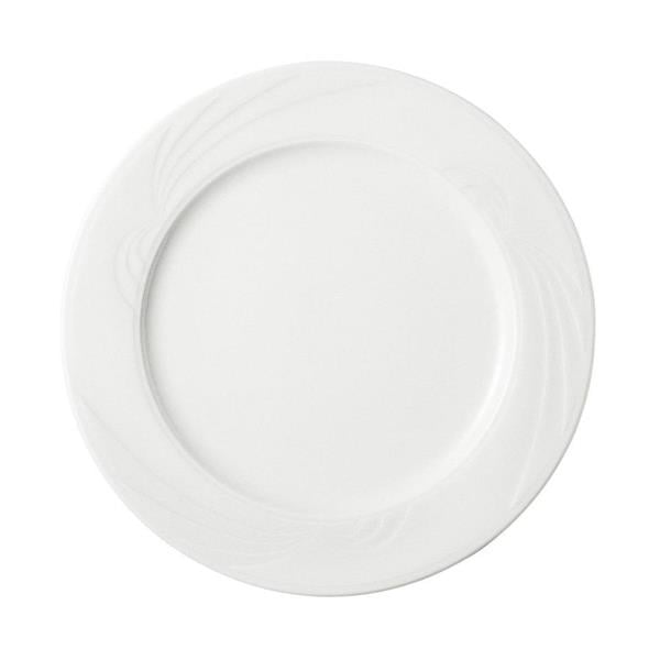 Porselen Halley Beyaz Düz Tabak 14Cm  