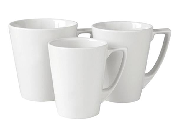 Porselen Soley Beyaz Kupa 305Cc     