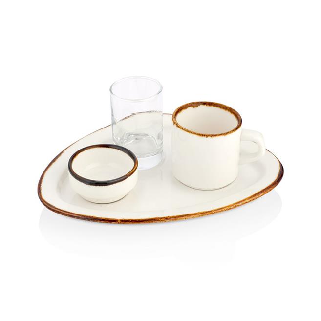 Gleam Gastro  Kahve Sunum Takımı 21*16 Cm