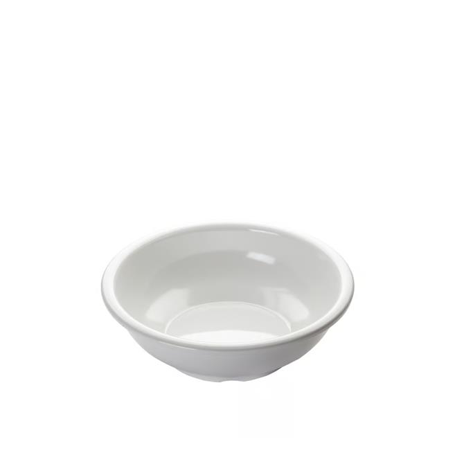 Beyaz Melamin Yuvarlak Kase 23 Cm