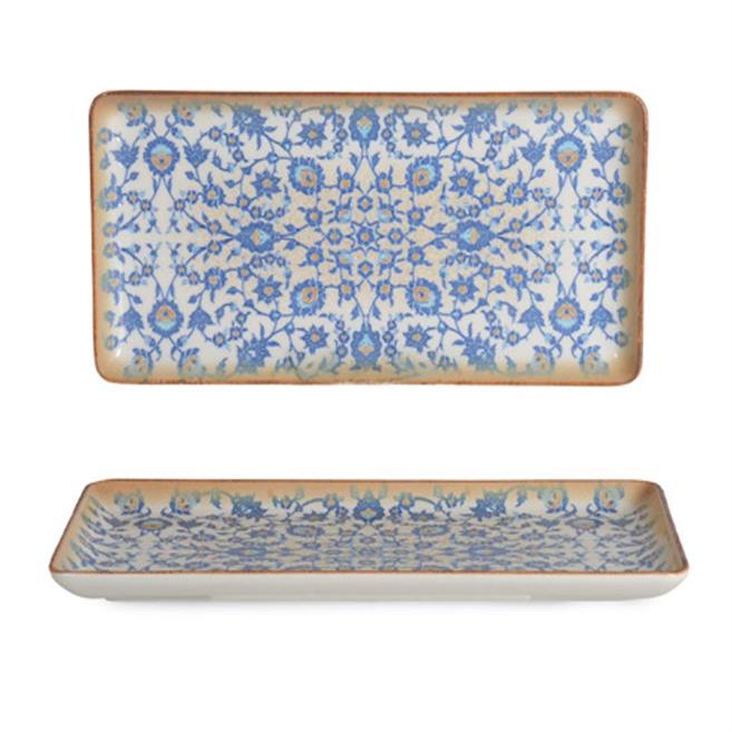 Flora Dikdörtgen Servis Tabağı 33 cm