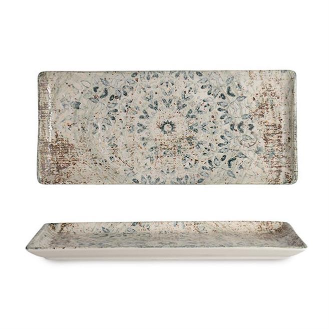 Flora Dikdörtgen Servis Tabağı 33 cm