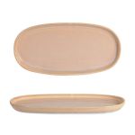 Toledo Oval Düz Tabak 35 cm