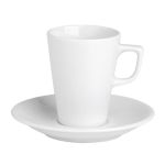 Porselen Soley Beyaz Tabaklı Kahve Finca