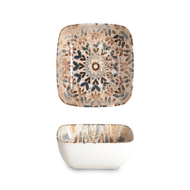 Verano Kare Çukur Tabak 20 cm