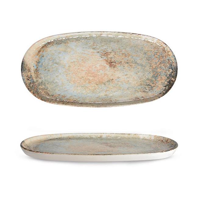 Toledo Oval Düz Tabak 25 cm