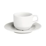 Porselen Halley Be Çay Fincanı Tabağı  