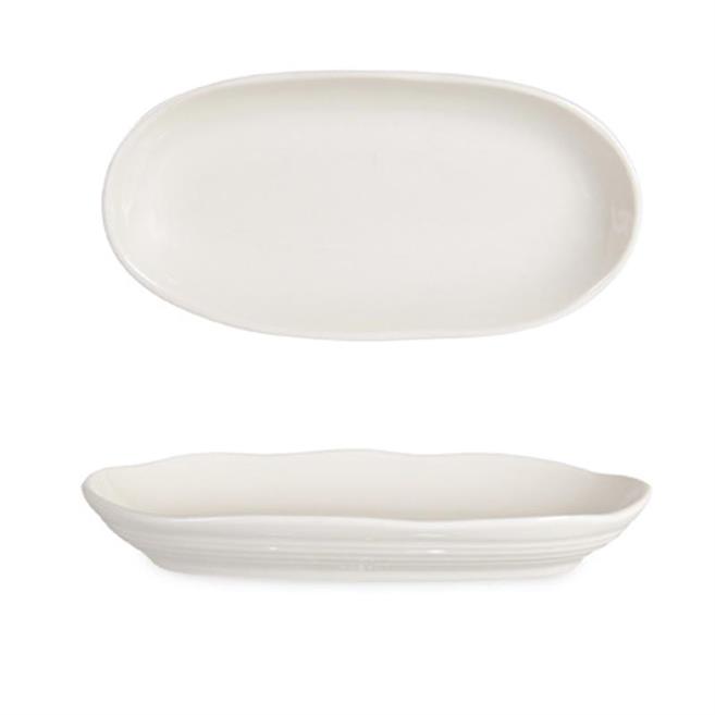 Kayla Organik Oval Tabak 36 cm