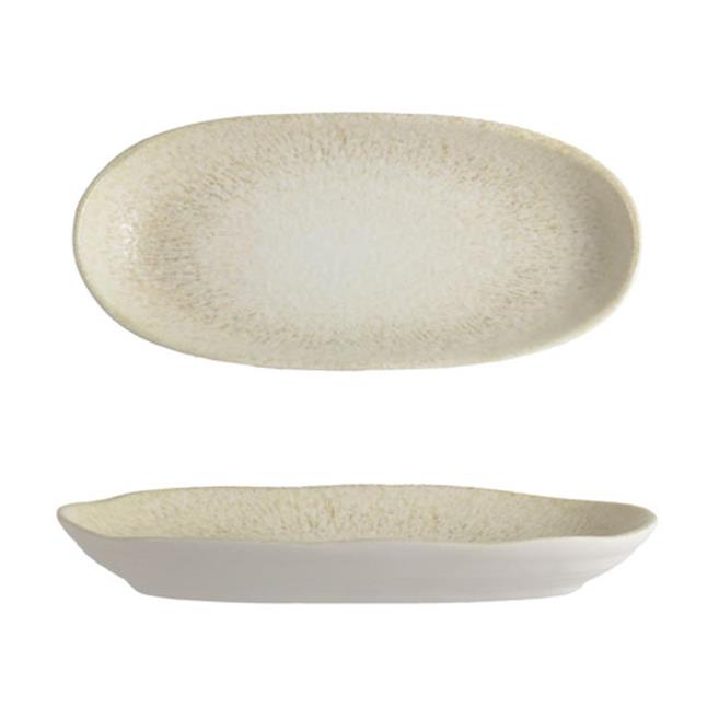 Kayla Organik Oval Tabak 36 cm