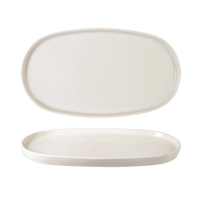Toledo Oval Düz Tabak 25 cm