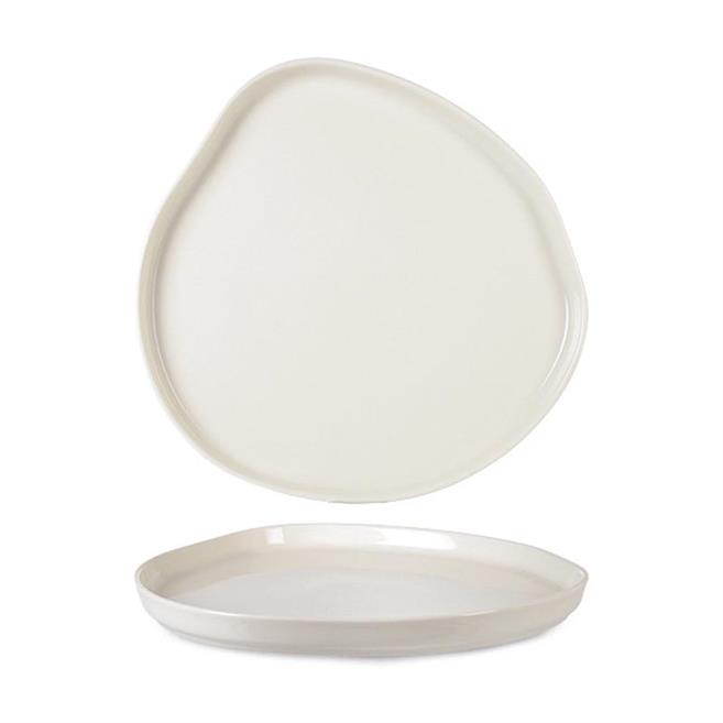 Vogue Krem Düz Tabak 26 cm