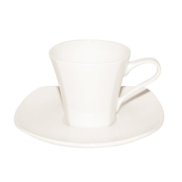 Porselen Square Alumilite Tabaklı Kahve 