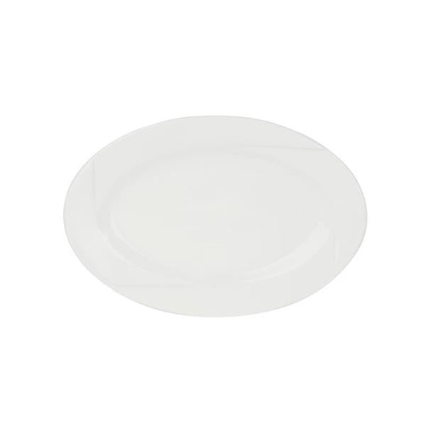 Porselen Fourline Beyaz Kayık Tabak 27Cm