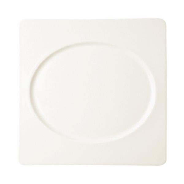 Porselen All Spice Oval Bölmeli Kare Tabak