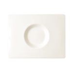 Porselen All Spice Daire Bölmeli Dikdörtgen Tabak