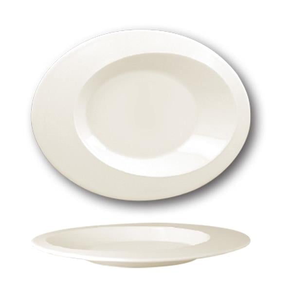 Porselen Giro Oval Çukur Tabak