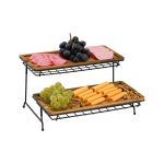 Metal Ayaklı Ahşap Teşhir Standı