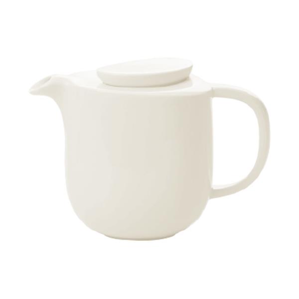 Porselen Nabur Kapaklı Çay Demliği