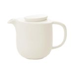 Porselen Nabur Kapaklı Çay Demliği