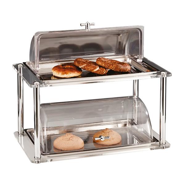 Çelik Tepsili Akrilik Teşhir Standı