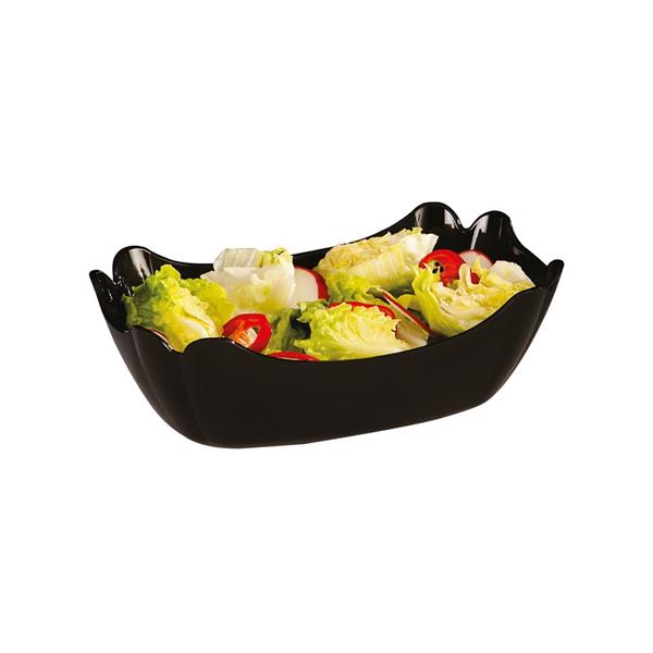 Polikarbonat Teşhir Kase Siyah