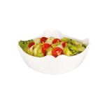 Polikarbonat Teşhir Kase Beyaz