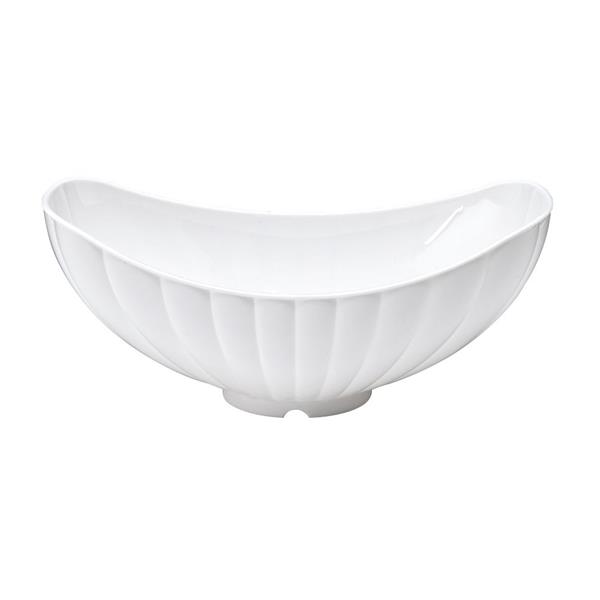 Polikarbonat Teşhir Kase Beyaz