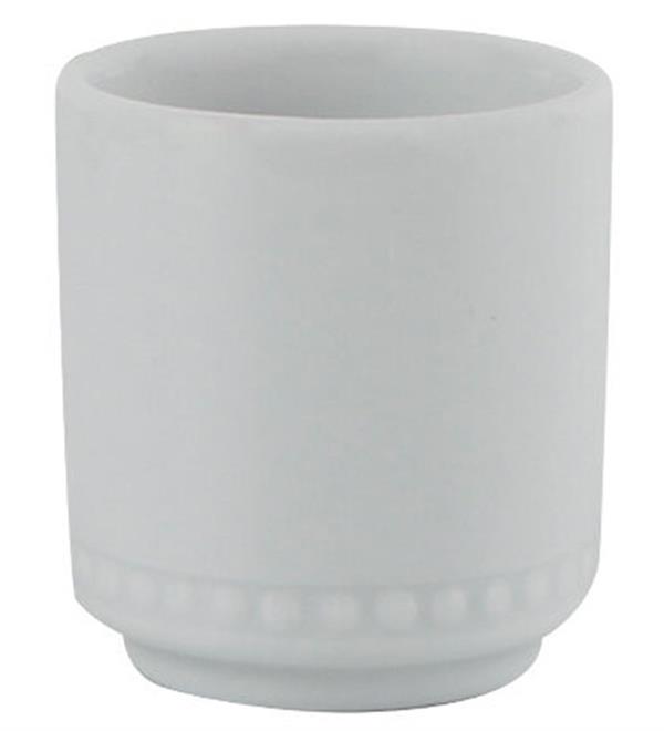 Porselen Collet Beyaz Kürdanlık 57Mm  