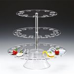 Akrilik Servis Standı 45 Gözlü