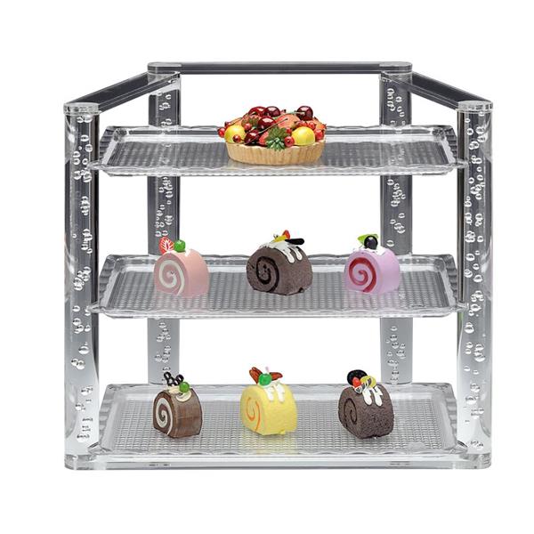 Polikarbonat Tepsili Teşhir Standı