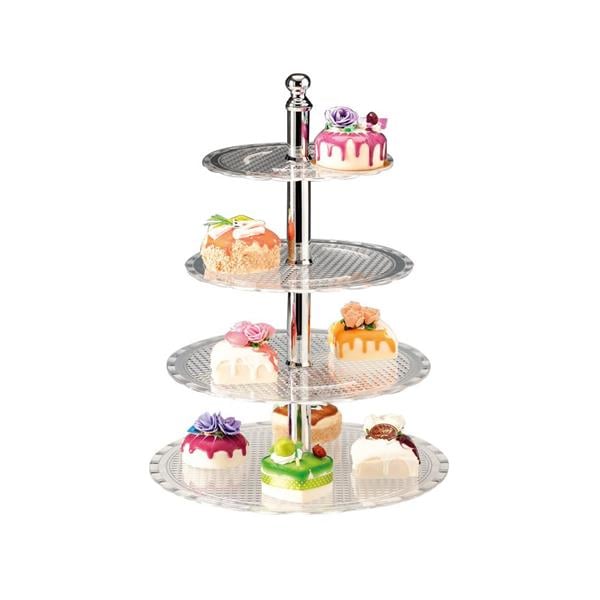 4 Katlı Polikarbonat Teşhir Standı