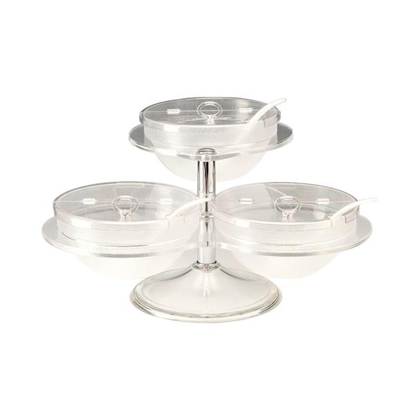 3'lü Polikarbonat Kaseli Teşhir Standı