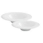 Porselen Troy Beyaz Çukur Tabak 26Cm  