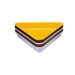 Üçgen Melamin Teşhir Kasesi