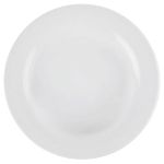 Porselen Collet Beyaz Desen1 Çukur Tabak