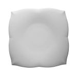 Porselen Lotus Düz Tabak