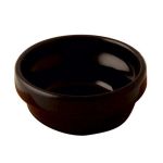 Porselen Sos Kabı Siyah