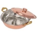 Bakır Ankara Tava Kapaklı 16 cm