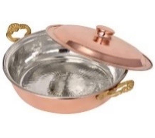 Bakır Ankara Tava Kapaklı 20 cm
