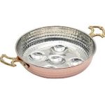 Bakır Ankara Tava Yuvalı 16 cm