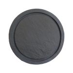 Yuvarlak Tabak - Oluklu Düz Kenar