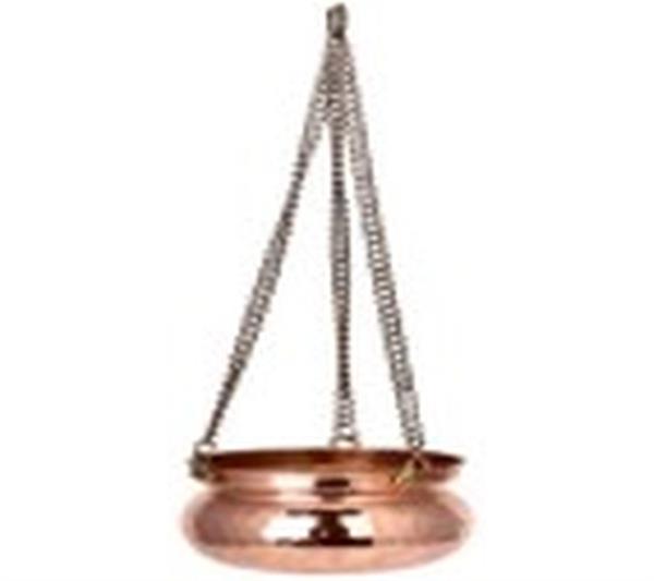 Bakır Salem Saksı 17,3 cm