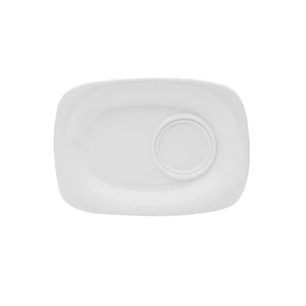 Porselen Paloma Beyaz Kahvaltı Tabağı 24