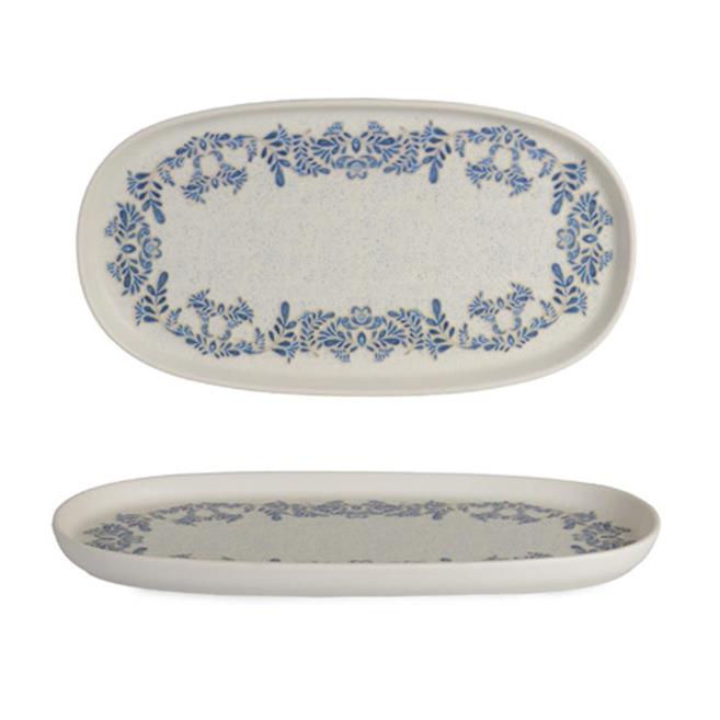 Toledo Oval Düz Tabak 35 cm